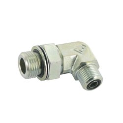 Przyłącze 90 stopni, gwint przyłącza 1/2"BSP-gwint złącza 11/16"ORFS Alfagomma 168B1108