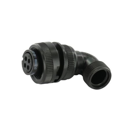 MILC14RA4 Wtyczka Mil, 4-stykowa, żeńska, 90 st. xx MILC14RA4