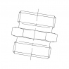 Złącze hydrauliczne BB M45x2,0 - M45x2,0 , 35L - 35L Voss 510GS35L