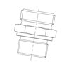 Przyłącze A, 22x1,5x16x1,5-10L Voss 10010LM22