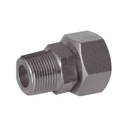 Przyłącza E, gwint przyłącza 1i1/4"NPT-gwint złącza 45x2,0-35L Voss 140D35L114NPT