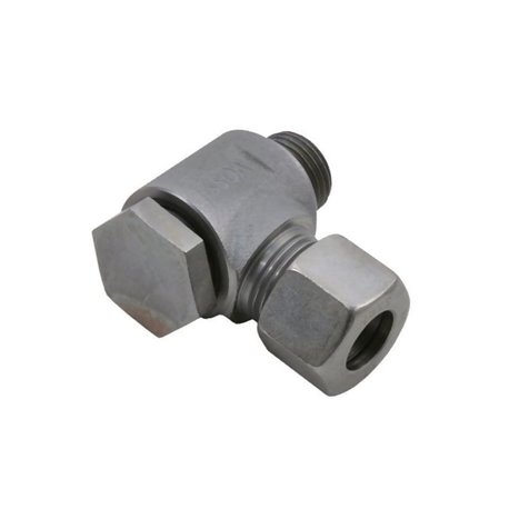 Przyłącze 90 stopni, gwint przyłącza M10x1,5-gwint złącza 12x1,5 -6L Voss 242V6LM10