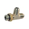 Przyłącze trójnikowe poziome 1/4"BSP-9/16"JIC