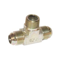 Przyłącze trójnikowe poziome, gwint przyłącza 3/4"BSPT-gwint złącza 1i1/16"JIC Alfagomma TIN1712