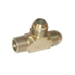 Przyłącze trójnikowe pionowe, gwint przyłącza 1/4"BSPT-gwint złącza 9/16"JIC Alfagomma LIN0904
