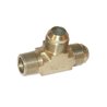 Przyłącze trójnikowe pionowe, gwint przyłącza 1/4"BSPT-gwint złącza 9/16"JIC Alfagomma LIN0904