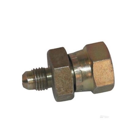 Złącze hydrauliczne BA, gwint zewnętrzny 9/16"JIC -nakrętka 1/4"BSP Burnett & Hillman VNJBW0904