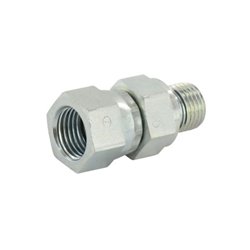 Przyłącze E, gwint przyłącza 1/2"-gwint złącza 3/4"JIC Alfagomma 134B1208