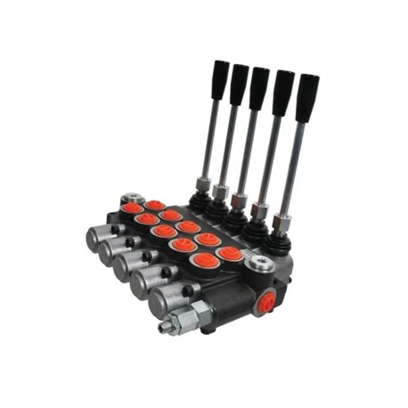 Rozdzielacz hydrauliczny MBV5, 5 sekcyjny A1A1A1A1A1 KZ1