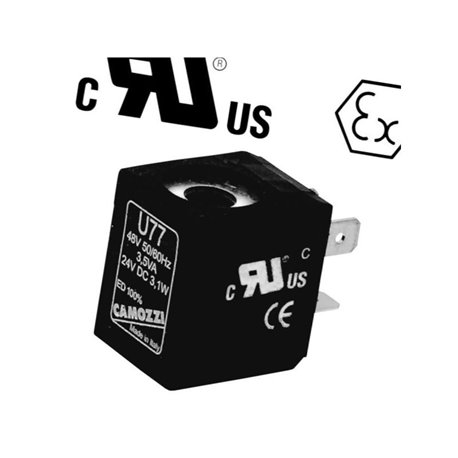 Cewka elektromagnetyczna 12V D U72 Camozzi C072012k1030W5