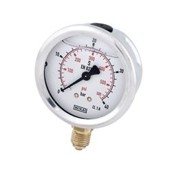 Manometr fi 63 0-40 bar, 1/4" dół