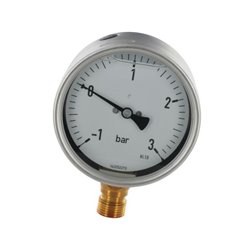 Manometr O100 -1-+3bar 1" dół MAV1000130L08SSGF