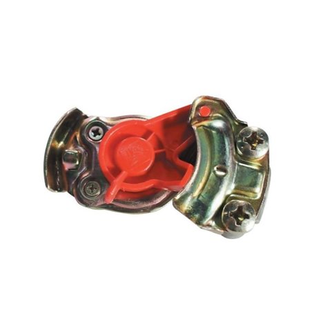 Złacze pneumatyczne czerwone 2-obw.,M22x1,5