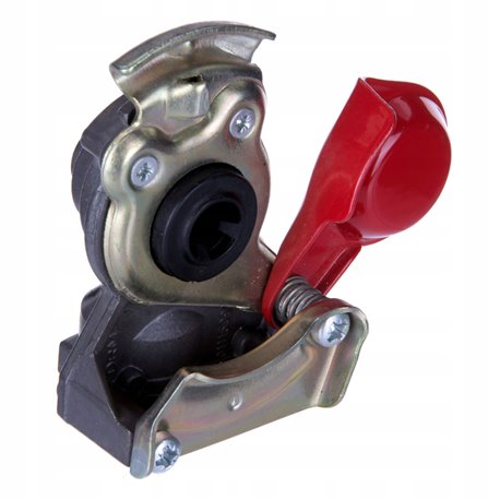 Szybkozłącze pneumatyczne czerwone miękkie M22 x 1.5 zetor
