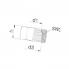 Nakrętka M12x1 8LL MV8LL Voss 8719607051842