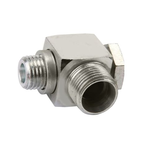 Przyłącze 90 stopni, gwint przyłącza M14x1,5-gwint złącza 18x1,5 -12L Voss 242S12LM14