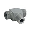 Przyłącze trójnikowe poziome, 3/8"BSPT-18x1,5 -12L