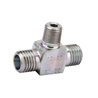 Przyłącze trójnikowe poziome, gwint przyłącza 1/8"BSPT-gwint złącza 12x1,5 -6L Voss 2016LRK18