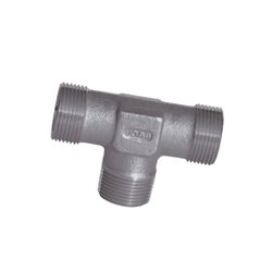 Przyłącze trójnikowe poziome, gwint przyłącza 1/4"BSPT-gwint złącza 14x1,5 -8L Voss 2018LRK14