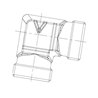 Złącze kątowe BB 90° 36x2,0 -36x2,0 28L-28L Voss WS28L