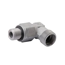 Przyłącze 90 stopni, gwint przyłącza R1/4"BSP-gwint złącza 18x1,5 -12L Voss 176C12LR14WD