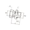 Złą.gw.wyob. 3/4 JIC x 3/8 BSP FMUBV1206WD Voss FMUBV1206WD