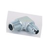 Przyłącze 90 stopni, gwint przyłącza3/8"BSPT-gwint złącza 9/16"JIC Voss 172TV0906