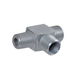 Przyłącze trójnikowe pionowe, gwint przyłącza 1/2"BSPT-gwint złącza 22x1,5 -15L Voss 20015LRK12
