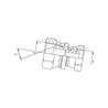 Złącze hydrauliczne AA 3/8"BSP -14x1,5 -8L Burnett & Hillman 522FFBM0614