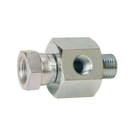 Przyłącze E, gwint przyłącza 1/8"BSP-gwint złącza 1/8"BSP z punktem pomiarowym Burnett & Hillman VNBW02M02