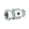 Przyłącze E 1/2"BSP- 1/8"BSP z punktem pomiarowym