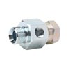Przyłącze E, gwint przyłącza 1/2"BSP-gwint złącza 1/4"BSP z punktem pomiarowym Burnett & Hillman VNBW08M04