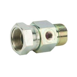 Przyłącze E, gwint przyłącza 3/4"BSP-gwint złącza 1/8"BSP z punktem pomiarowym Burnett & Hillman VNBW12M02