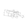 Adapter M14 x 1/2 BSP VNMBW1408 Burnett & Hillman VNMBW1408