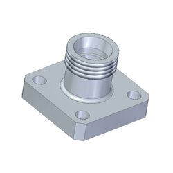 Kołnierz przyłączeniowy 30mm - M22x1,5-15L, M6x16-4szt Oleo Tecnica