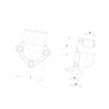 Kołnierz przyłączeniowy 35mm - 1i1/4"BSP, M12x35-3szt, 35G20M12 OMT