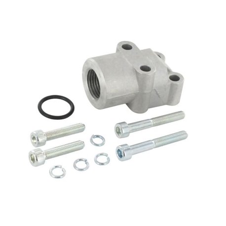 Kołnierz przyłączeniowy 35mm - 1/2"BSP, M6x30-2szt, M6x45-2szt, 1GB08 OMT