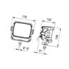 Lampa robocza LED kwadratowa, 84W 7500lm Hella