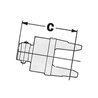 Comer 190000584 Sprzęgło U34 1i3/8" Z6 900Nm