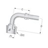Końcówka DN16-1" ORFS-90° PAV161690 Alfagomma 8716106785957