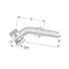 Końcówka DN08-M16x1.5-10L-45° PGLO81645 Alfagomma PGLO81645