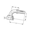 Końcówka DN16-1" ORFS-90° PAV161690L Alfagomma PAV161690L