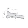 Końcówka DN40-Ø63,5 mm PFS4024 Alfagomma PFS4024