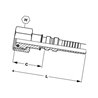 Końcówka 4SH-DN50-M68x2,0 DKOSH5068 Alfagomma DKOSH5068