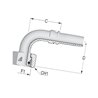 Końcówka DN10-M20x1,5-12S-90° PGSO102090 Alfagomma 8716106787074