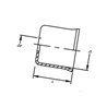 Tuleja wtłaczana do przewodu paliwa Ø13x20mm DN9.3 stal