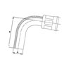 Końcówka wtłaczana kątowa typ LT 90° DIN 2352, 10 mm
