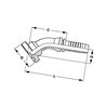 Końcówka DN40-Ø60,3 mm-30° PFL402430 Alfagomma PFL402430