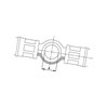 Końcówka oczkowa M6 podwójna LQ464 Hifi 3661200554501