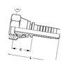 Końcówka DN10-3/8 BSP Paczka 4 PF106P045 Alfagomma PF106P045